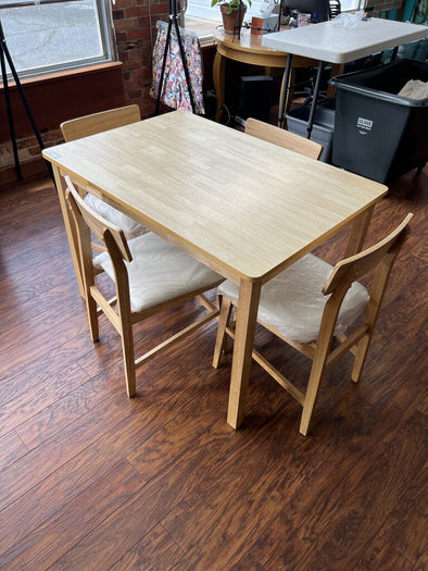 NEW Progressive Nori Table+4 Chairs