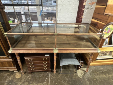 Antique Mercantile Display Case/Coffee Table