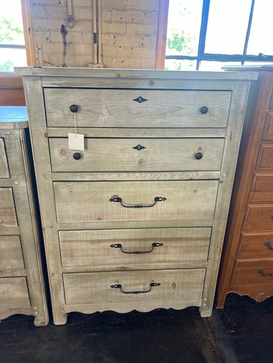 NEW Progressive Furniture Distressed Mint Chest