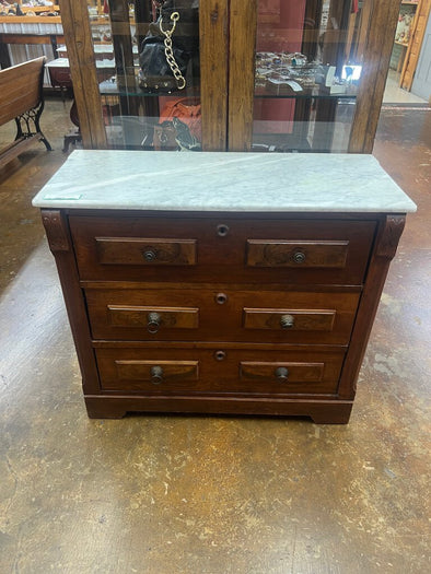 Antique Marble Top Dresser