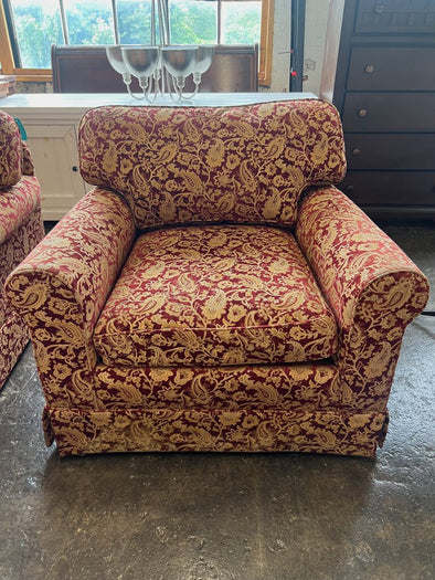 Vintage Paisley Armchair