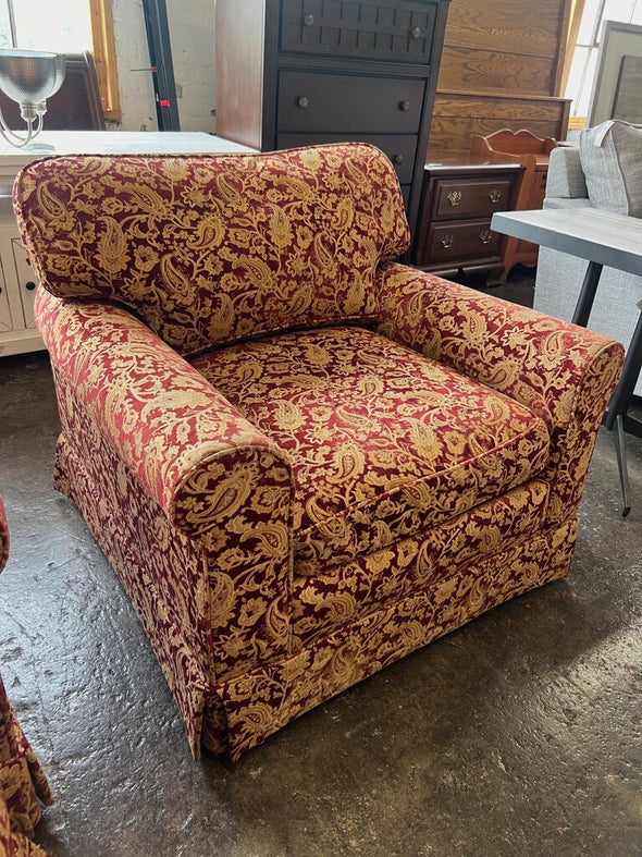 Vintage Paisley Armchair