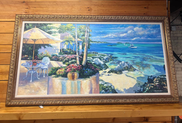 Original John Zaccheo Key West Painting ($10K)