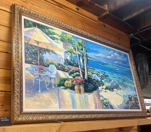 Original John Zaccheo Key West Painting ($10K)