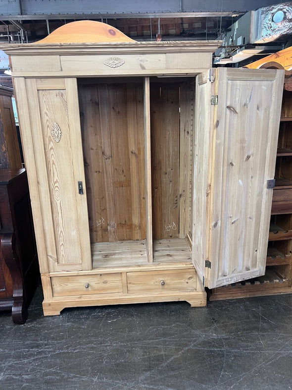 Custom Built Pine Wardrobe (as is)