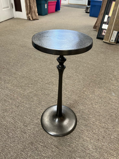 Pottery Barn Round Metal Accent Table