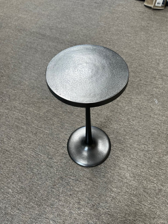 Pottery Barn Round Metal Accent Table