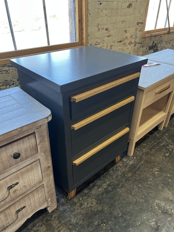 Custom Made White Oak "Iron Ore" Dresser