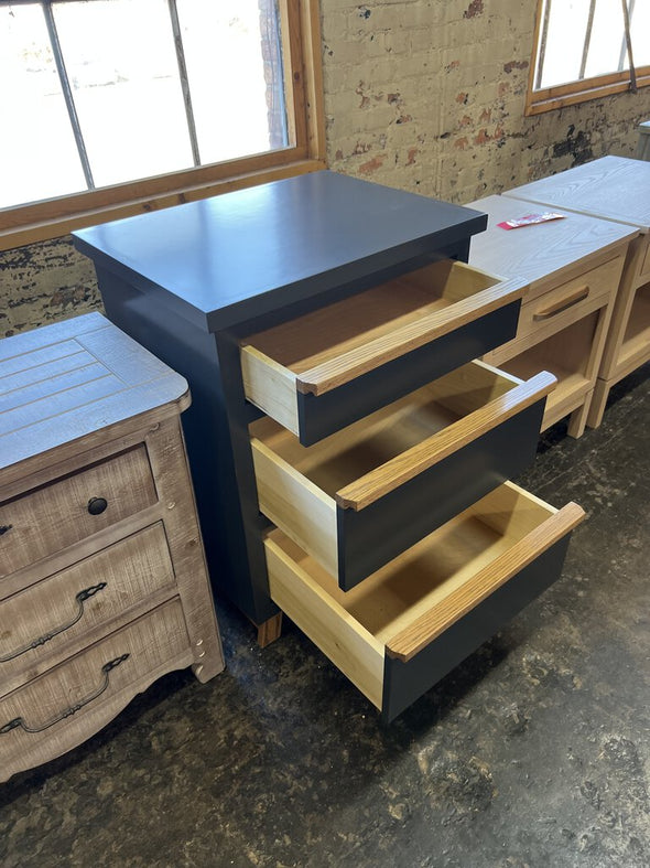 Custom Made White Oak "Iron Ore" Dresser