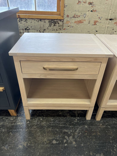 Custom Made White Oak Nightstand/End Table