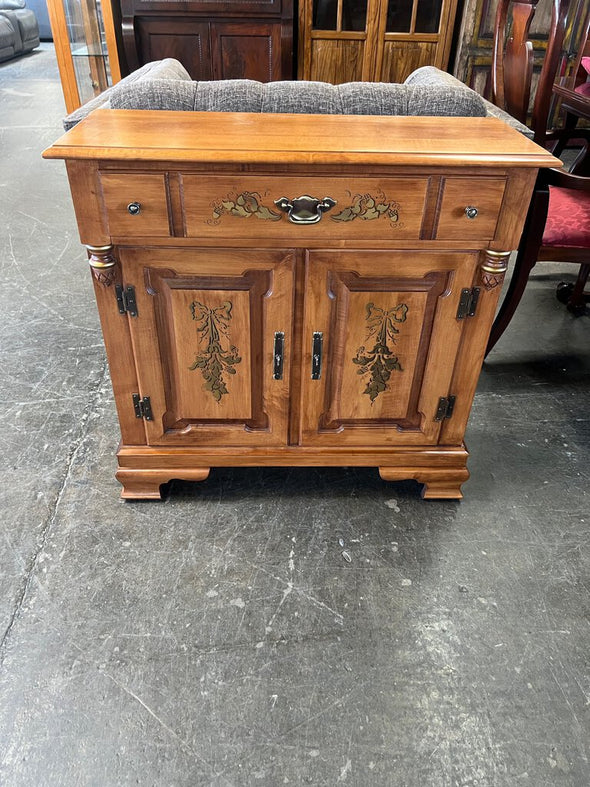 "Tell City Chair Co" Solid Maple Cabinet