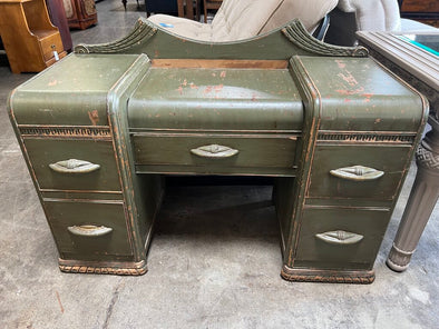 Vintage Art Deco Waterfall Vanity (as is)