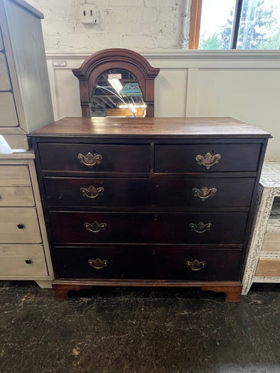 Antique Chestnut Dovetail Dresser 1720