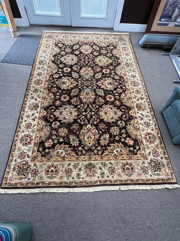 Handwoven w/ Fringe 7'x9.6' Area Rug
