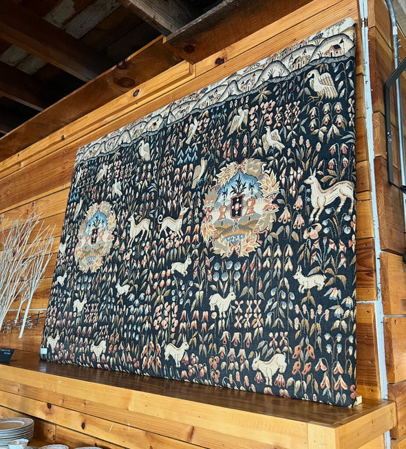 Vintage French Aubusson Style JP Tapestry