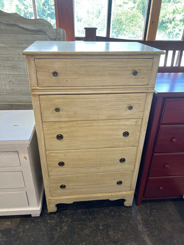 Antique Cream Dovetail Chest