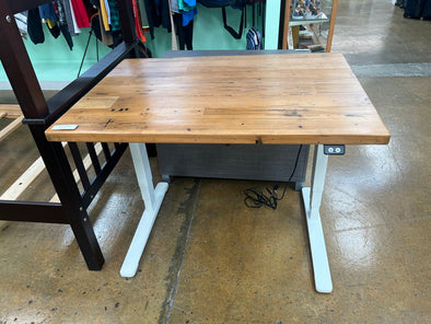 Uplift V2 Butcher Block Adjustable Desk (retail $1k)