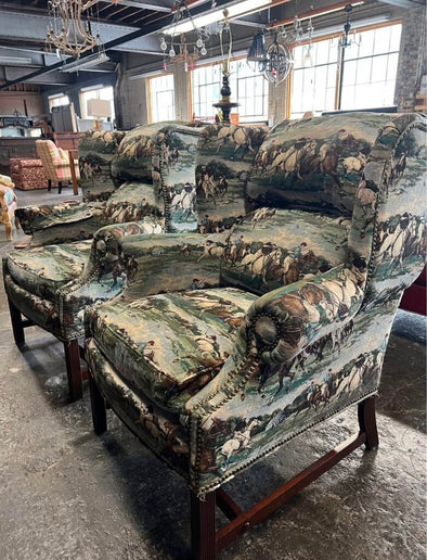 Tyson's Furniture Upholstered Wingback Chair
