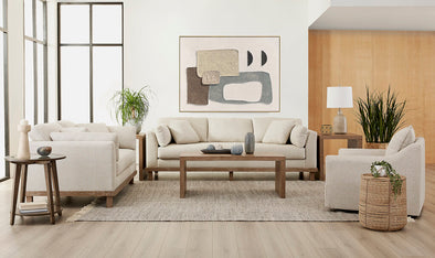 NEW Hughes Furniture Grande Sand Loveseat made in USA