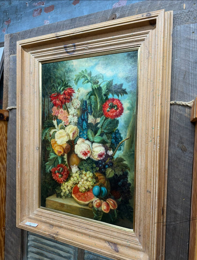Original R.Bridges Still-life Oil Painting