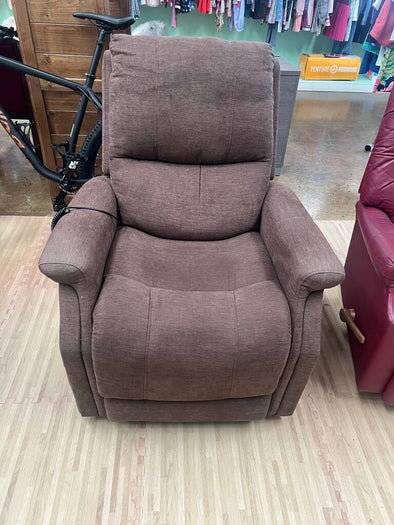 Pride Vitalift Brown Power Lift Chair
