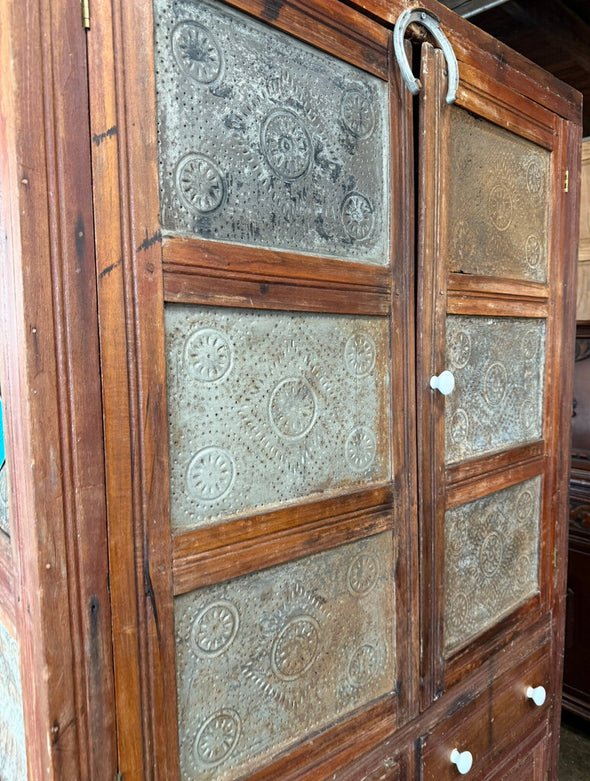 Antique Pie Safe Cabinet
