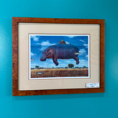 Framed Print "Amphibious" by Phill Singer